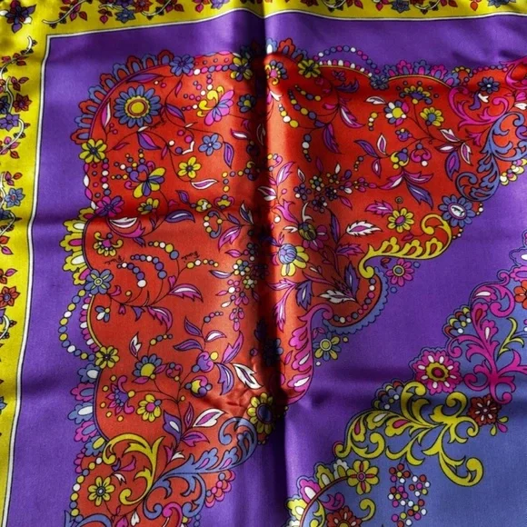 Vintage Emilio Pucci Silk Print Scarf - Picture 3 of 8
